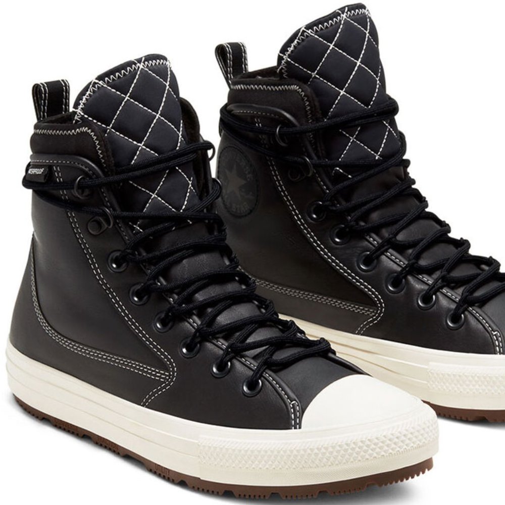 CONVERSE CTAS ALL TERRAIN HI Waterproof Leather Boots Shoes 168863C Black